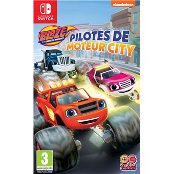 Blaze et les Monster Machines: Pilotes de Moteur City Nintendo Switch