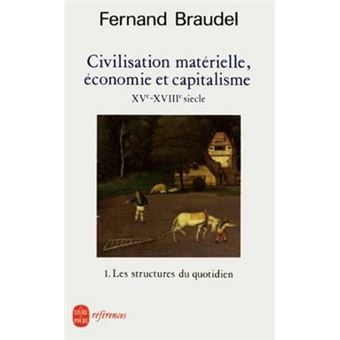 Fernand Braudel - Civilisation matérielle, économie et capitalisme