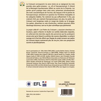 Le Croissant linguistique : entre oc, oil et francoprovençal