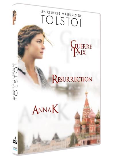 Coffret les oeuvres majeures de tolstoi