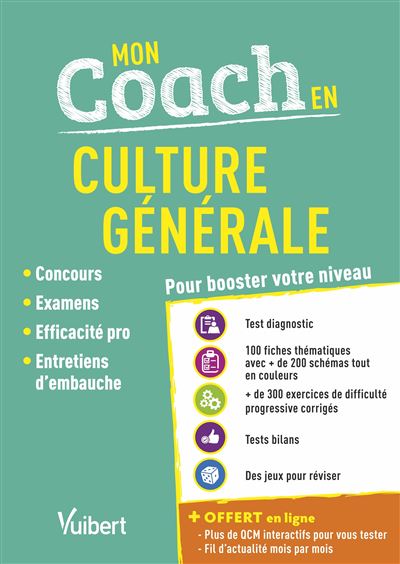 Mon coach en Culture générale - Fil d'actu offert: Concours - examens - efficacité professionnelle - entretiens d'embauche - Dominique Dumas (2019)