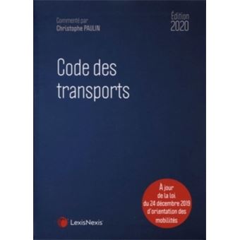 Code des transports 2020
