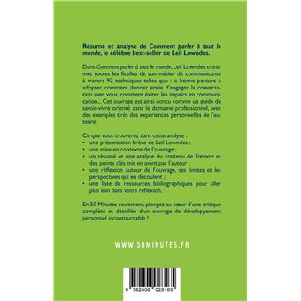 Comment parler à tout le monde (Résumé et analyse de Leil Lowndes)
