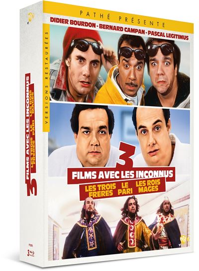Coffret Les Inconnus Blu-ray