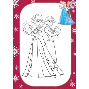 La Reine Des Neiges Disney La Reine Des Neiges Coloriage Avec Stickers Noel Collectif Broche Achat Livre Fnac