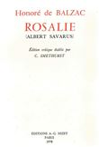 Rosalie (Albert Savarus)