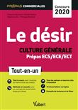 Le désir - Culture générale - Prépas commerciales ECS/ECE/ECT - Concours 2020