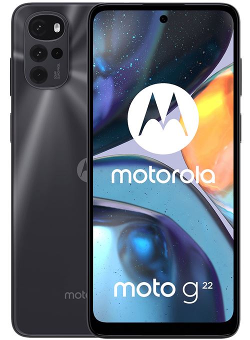 Motorola Moto G22 Dual Nano SIM 64 GB 6.53" Cosmic Black
