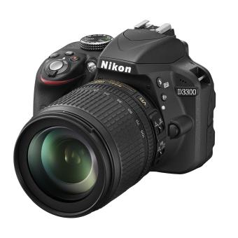 vers cap klem Reflex Nikon D3300 + Fotolens AF-S DX 18-105 mm VR II + Tas + SD-kaart 8 GB  - Spiegelreflex camera - Fnac.be