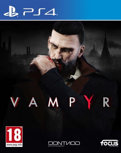 Pochette avant du jeu Vampyr PS4
