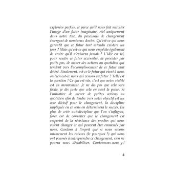 Le changement commence ici