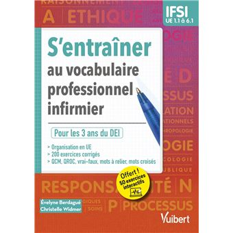 S'entraîner au vocabulaire professionnel infirmier – Etudes en IFSI