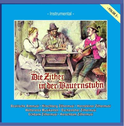 Zither in der bauernstub