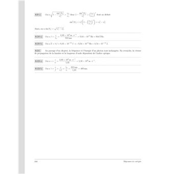 Cahier d'entrainement en physique-chimie