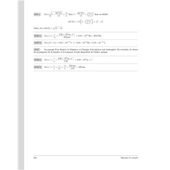 Cahier d'entrainement en physique-chimie