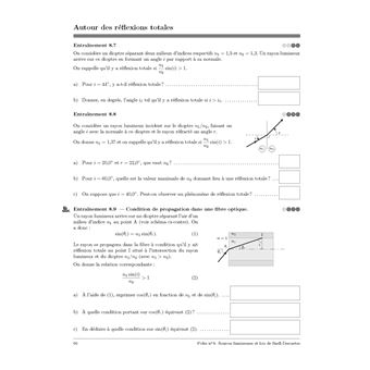 Cahier d'entrainement en physique-chimie