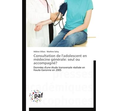Consultation de l'adolescent en médecine générale
