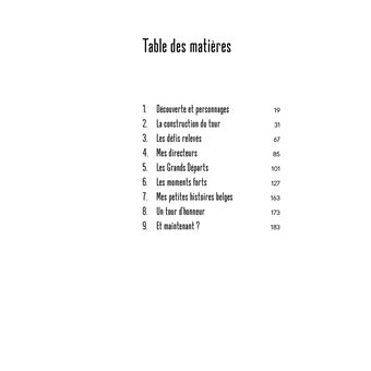 Le Tour de France côté verso