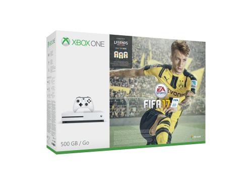 Console Microsoft Xbox One S 500 Go Blanc + Fifa 17
