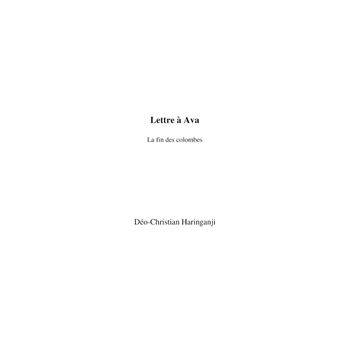 Lettre à Ava