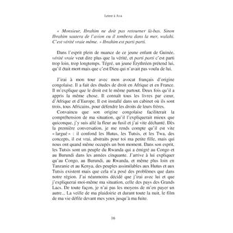 Lettre à Ava