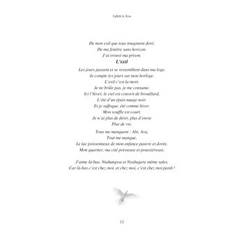 Lettre à Ava