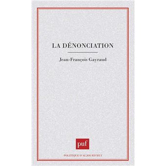 La dénonciation