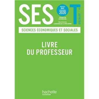 SES Terminale - Livre du Professeur
