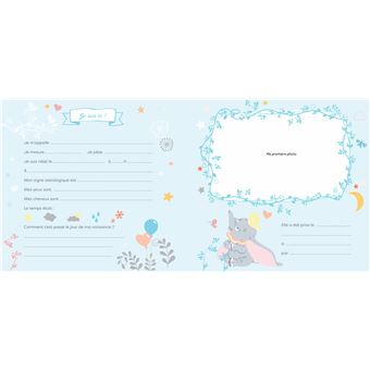 DISNEY - Mon livre de naissance, mes premiers souvenirs