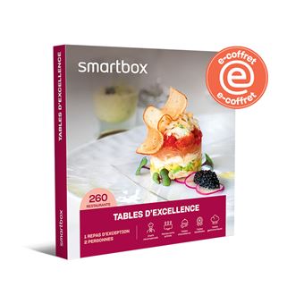 Smartbox Coffret Week-end charme et saveurs SmartBox : CE MULTIAVANTAGES