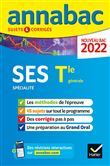 Annales du bac Annabac 2022 SES Tle générale (spécialité)