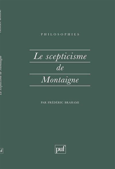 Scepticisme de montaigne