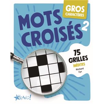 Gros caractères Mots croisés 2