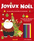 Ma mallette d'activités et coloriages Joyeux Noël (Fond rouge)