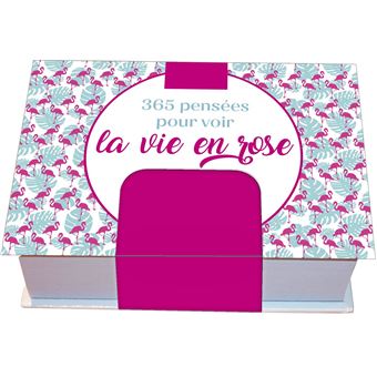 Minimaniak 365 Pensees Pour Voir La Vie En Rose Broche Editions 365 Achat Livre Fnac