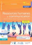 Ressources Humaines et communication - Terminale STMG  - En Situation - Cahier de l'élève  Éd. 2021