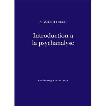 Introduction à la psychanalyse