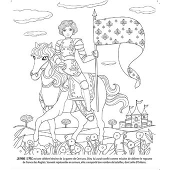 Ma pochette Histoire de France - Cartes à gratter et à colorier