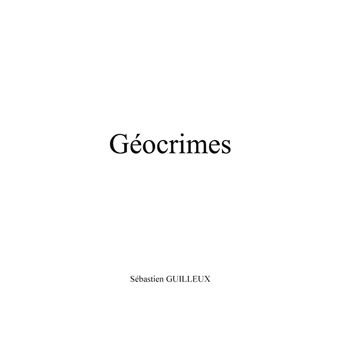 Géocrimes
