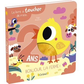 Le Livre A Toucher De Mes 2 Ans Livre D Eveil Avec 6 Matieres A Partir De 2 Ans Cartonne Tiago Americo Chantal Janisson Achat Livre Fnac