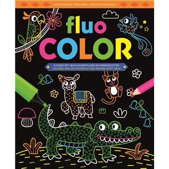 Fluo Color bloc de coloriage
