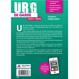URG' de Garde 2021-2022