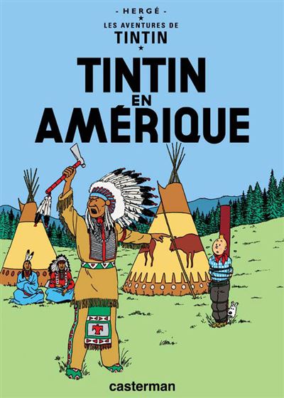 Tintin en Amérique -  Hergé - cartonné