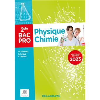 Physique - Chimie 2de Bac Pro (2023) - Pochette élève