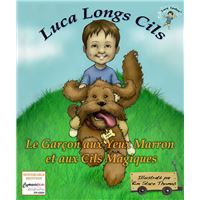 Luca Longs Cils Le Garçon aux Yeux Marron et aux Cils Magiques