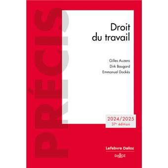 Droit du travail 2024