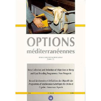 Recueil de données et définitions des objectifs des programmes d'amélioration génétique des ovins