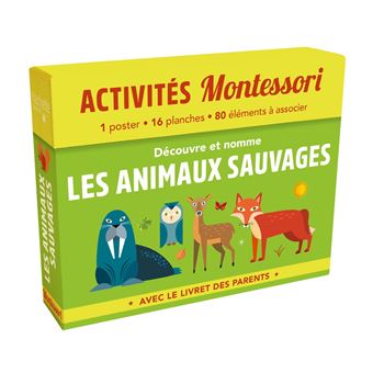 Boîte 2 Montessori - Les animaux