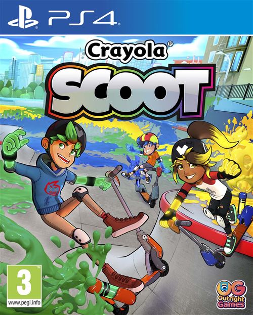 Acheter Crayola Scoot PS4 État correct - 14,95 € Crayola Scoot PS4 État correct - Just for Games reconditionné disponible sur Fnac