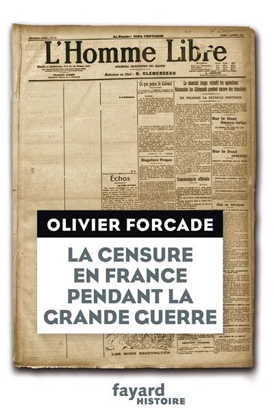 La censure pendant la Grande Guerre
